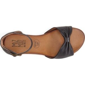 Miz Mooz Black Arlene Bow Sandal